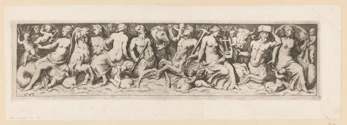 Tritons, Nereïden en putti