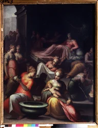 De geboorte van Johannes de Doper