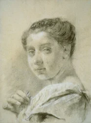 Portret van een jonge vrouw