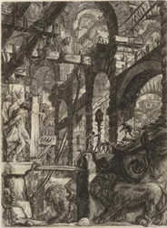 Uit de serie De denkbeeldige gevangenissen
