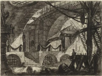 Uit de serie De denkbeeldige gevangenissen