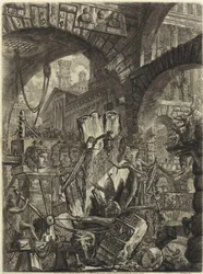Uit de serie De denkbeeldige gevangenissen