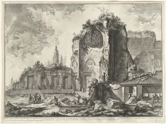 Gezichten op Rome, de Campagna, etc.