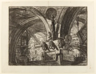 De Gevangenissen van de Uitvinding, plaat XV: De Pier met een Lamp