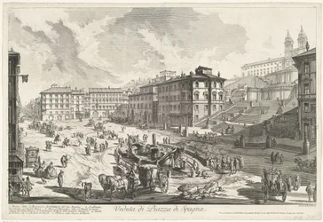 Piazza di Spagna te Rome