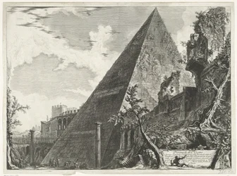 Piramide van Cestius te Rome