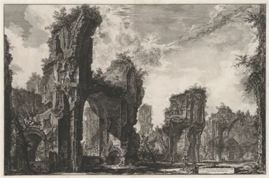 Ruïnes van de Sisto, ofwel van de grote zaal van de Thermen van Antoninus