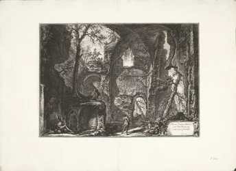 Ruïne in Villa Barberini