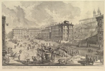 Het Piazza di Spagna