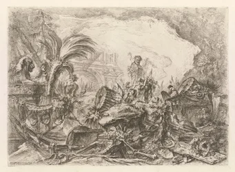 De Triomfboog, uit Grotteschi (Grotesken)