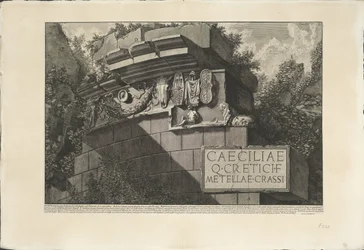 Tombe van Caecilia Metella te Rome