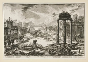 Veduta di Campo Vaccino