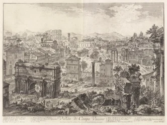 Veduta di Campo Vaccino