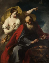 Allegorie van winter en zomer, c.1720