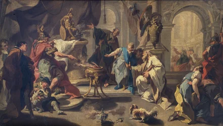 Hannibal zweert eeuwige vijandschap aan de Romeinen, c.1723
