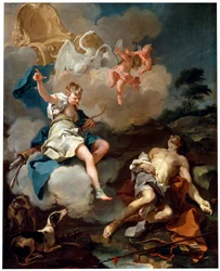 Diana en Endymion, 1723