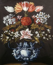 Vaas met bloemen