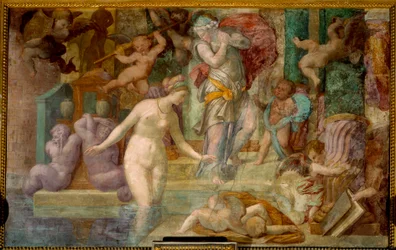 School van Fontainebleau: Venus bij de fontein