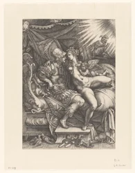 Mars en Venus als geliefden