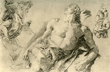 Detailstudie voor de hyacint in Bückeburg, ca. 1752