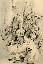 Madonna met heiligen, midden 18e eeuw, 1928