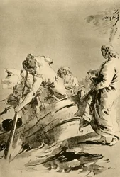 De roeping van Petrus, midden 18e eeuw, 1928