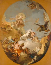 De wagen van Aurora