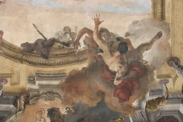 De Val van de Demonen, Verhalen van Scipio, (detail), 1731