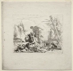 Verschillende Caprices: De vrouw in handboeien