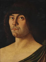 Italiaans: Ritratto di un umanista - Portret van een dichter De dichter Raffaele Zovenzoni