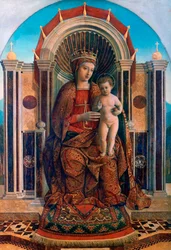 De Maagd en het Kind op de troon, ca. 1475-1485