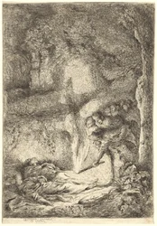 De Lichamen van de Heiligen Petrus en Paulus Verborgen in de Catacomben