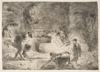 Tobit begraaft de Doden