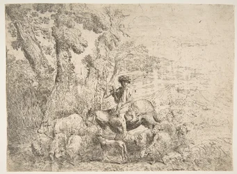 Jonge herder te paard, 1638