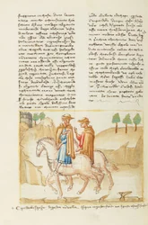 Decameron, De koekenpan spot met de ketel - Forese da Rabatta en Giotto rijden, Zesde dag, kort verhaal 5.