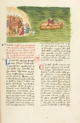 Decameron, De storm - Landolfo Rufolo ontsnapt aan schipbreuk , Tweede dag, kort verhaal 4.