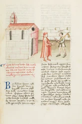 Decameron, De stille Seraglio - Masetto da Lamporecchio komt aan bij het klooster, Derde dag, kort verhaal 1.