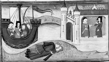 Decameron, Paganino ontvoert Ricciardo