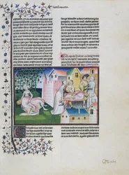 Gabriotto sterft in de armen van Andreuola, Andreuola brengt zijn lichaam naar huis en wordt gearresteerd