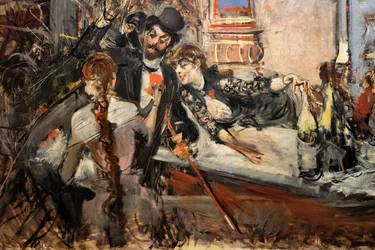 Bij de Folies Bergère