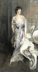 Boldini - portret van CELIA TOBIN CLARK