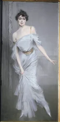 Madame Charles Max (schilderij op doek)