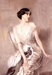 Portret van Genevieve Lantelme, c. 1907