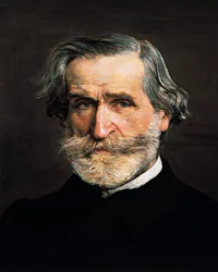 Portret van Giuseppe Verdi