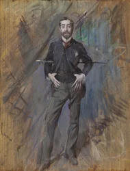 Portret van John Singer Sargent, 1890