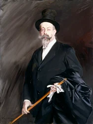 Portret van Willy, de schrijver, Henri Gauthier-Villars