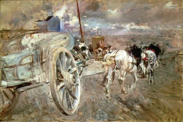 De Tombereau bij de Porte d