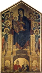 De Madonna in Majesteit Maestà, 1285-1286