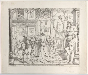 Het Martelaarschap van Sint Christoffel, Secondo Quadro, 1776