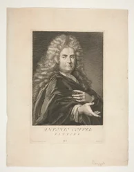 Portret van Antoine Coypel